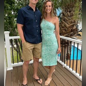 Nine West One Shoulder Dress